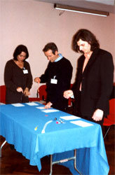 Allievi al corso di Radiestesia